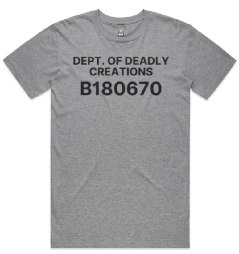 JDC Dept. of Deadly Creations Tee
