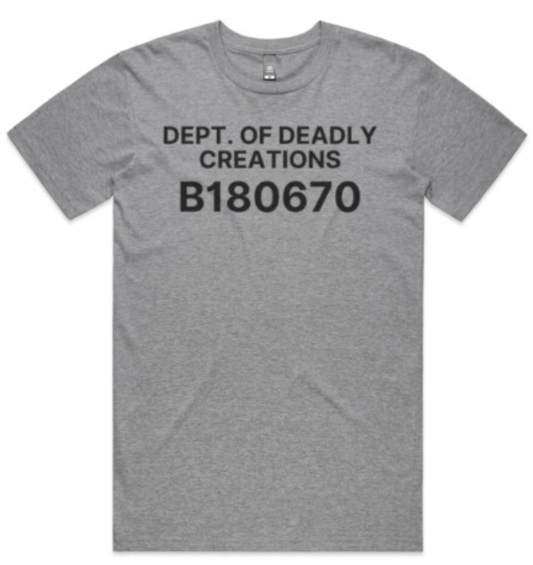 JDC Dept. of Deadly Creations Tee
